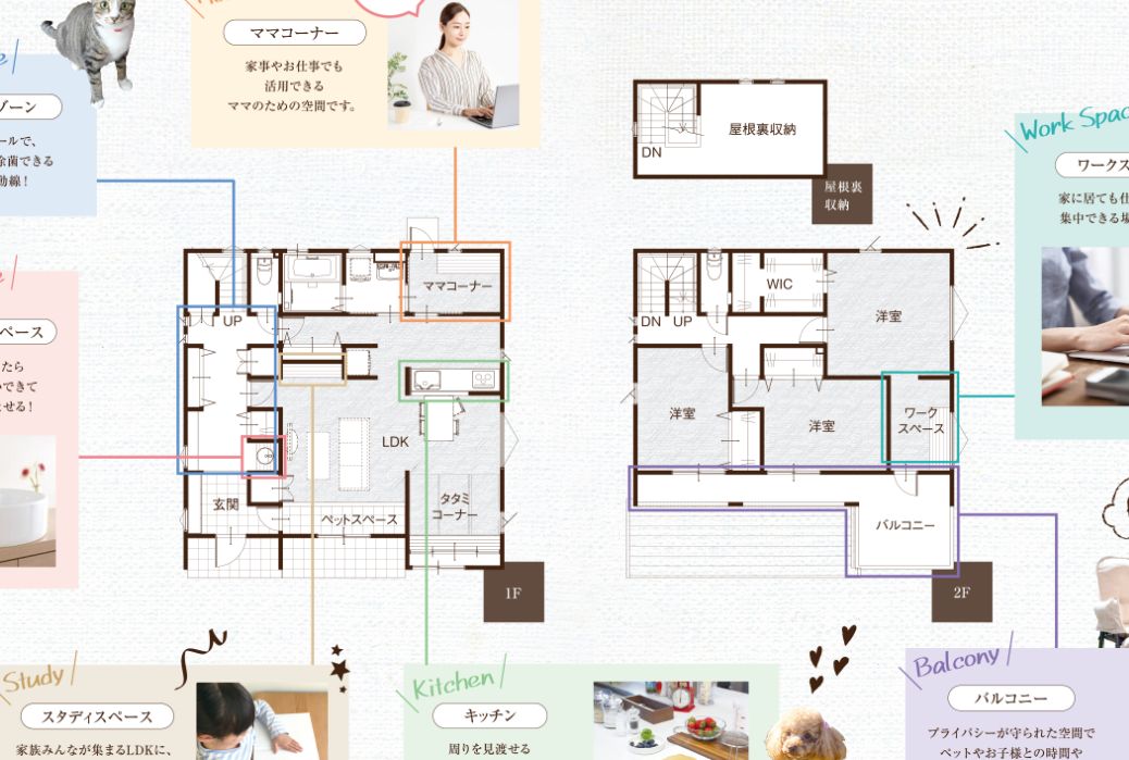 ペットと住む新築戸建てのオススメ間取りとハウスメーカー